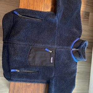 Patagonia Navy Blue Retro X jacket USED